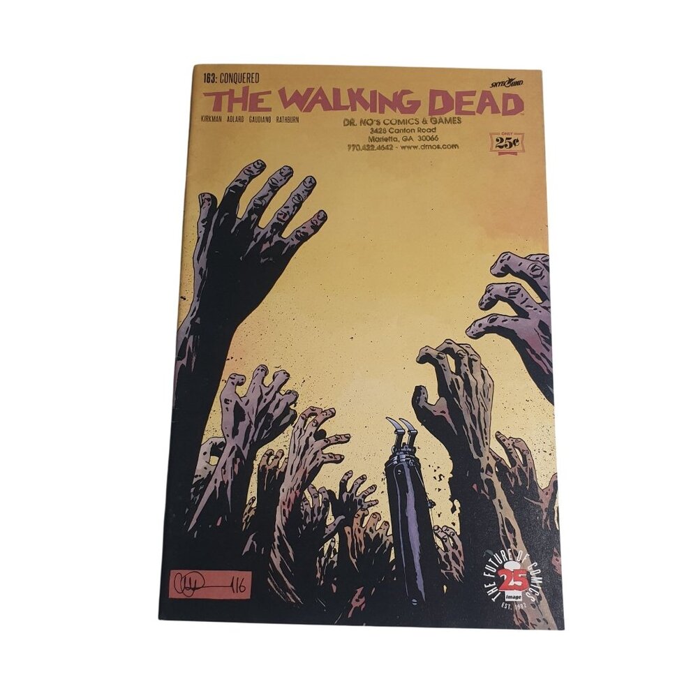 Walking Dead 163 Conquered Image Feb 2017 Coved Inked w/ Comic Store Skybound